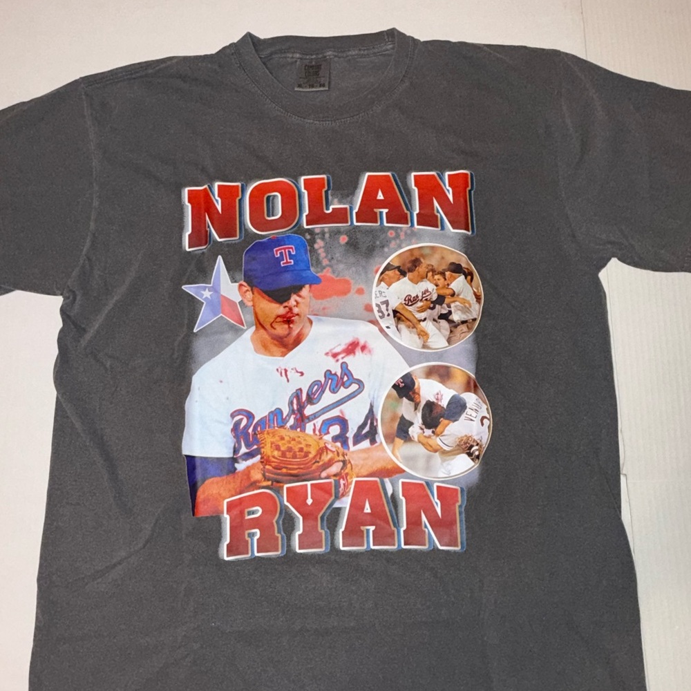 Texas Rangers Nolan Ryan T-shirt Size XL NWOT - Picture 2 of 8